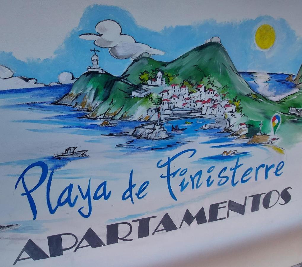 Apartamentos Playa De Finisterre Luaran gambar
