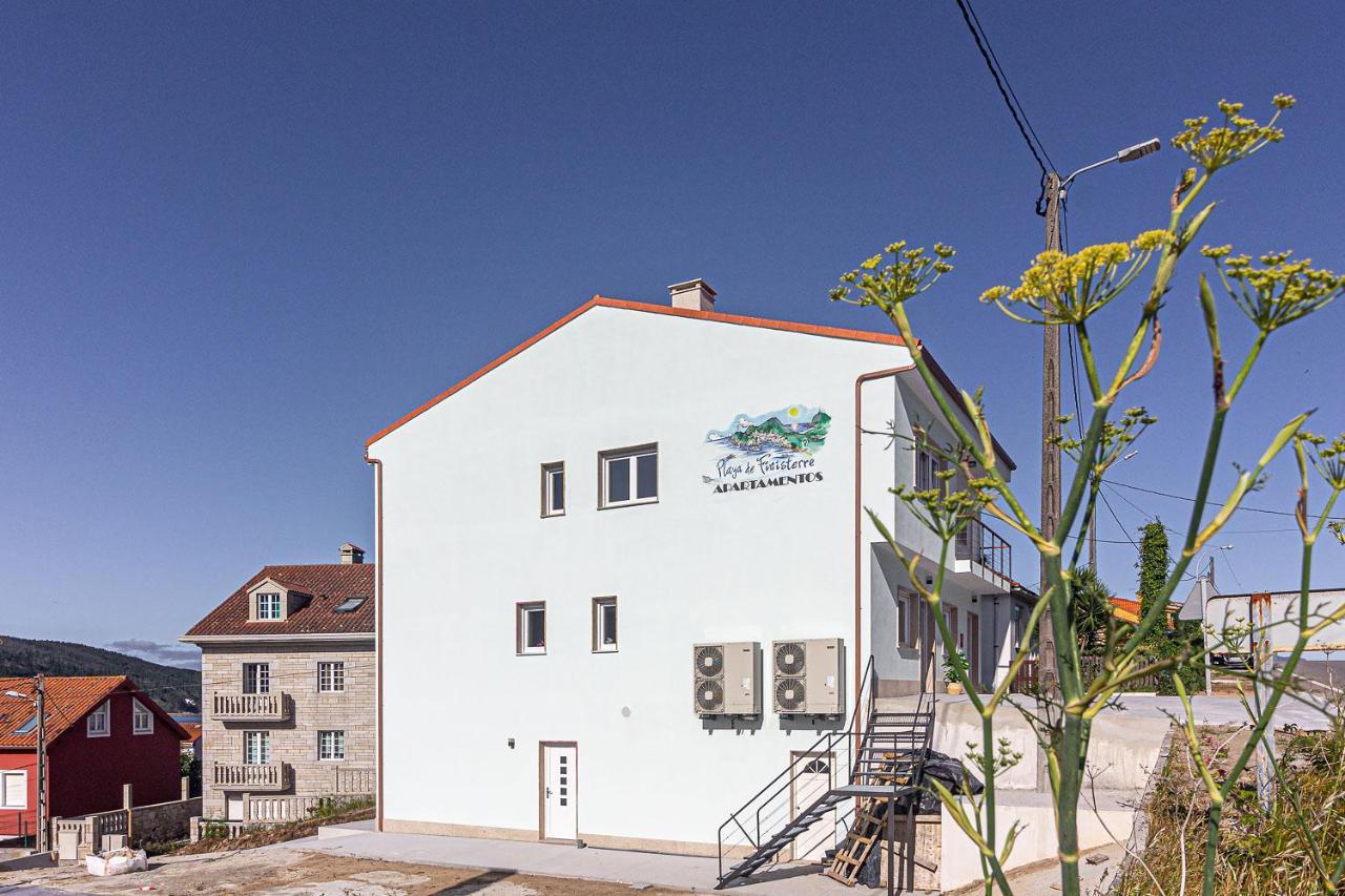 Apartamentos Playa De Finisterre Luaran gambar