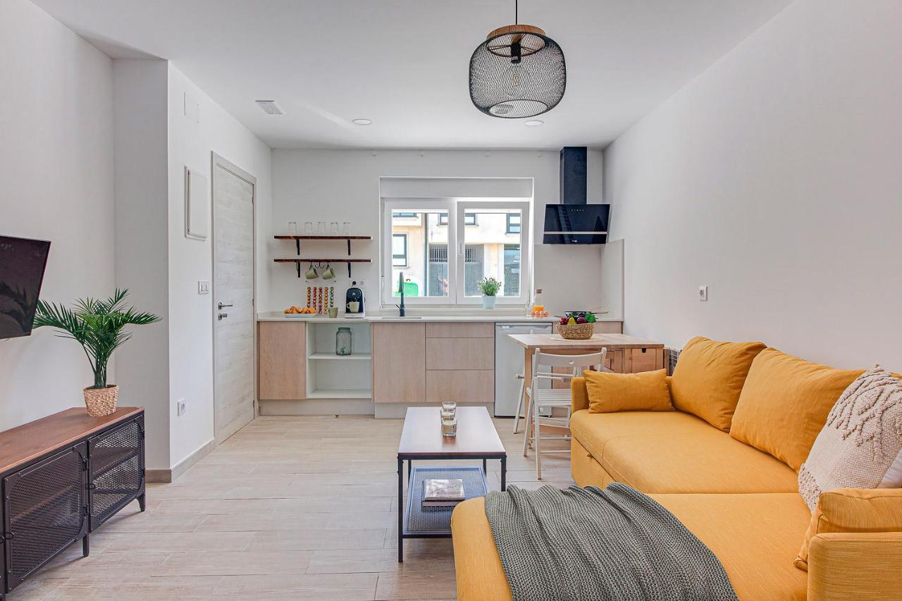 Apartamentos Playa De Finisterre Luaran gambar